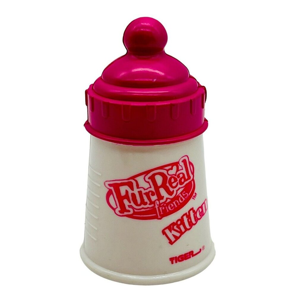 Fur Real Friends Pink White Kitten Bottle Feeding Play Toy‎ Replacement